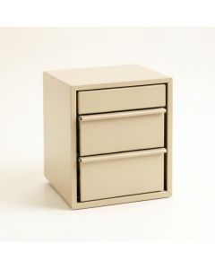 Field Canyon Small-Parts Storage Drawer Cabinet - Beige (synthetic illustration; no displayed measurements)