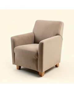 Liston 24.8 '' Wide Barrel Chair (synthetic illustration; no displayed measurements)