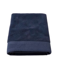 Ash Crest Bath Towel - Navy (synthetic illustration; no displayed measurements)