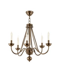 Leavitt 6 - Light Candle Style Empire Chandelier