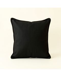 Moss Bluff Filled Accent Pillow - Black (synthetic illustration; no displayed measurements)