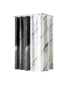 Marble Single Shower Curtain (synthetic illustration; no displayed measurements)