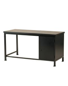 Stone Bridge Empty Workshop Workbench - Black (synthetic illustration; no displayed measurements)