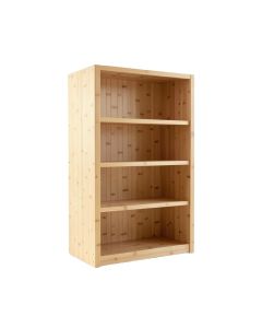 Elm Bridge Freestanding Bookcase - Beige (synthetic illustration; no displayed measurements)