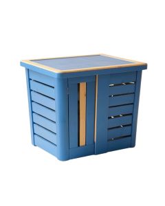 Birch Bluff Laundry Hamper - Blue