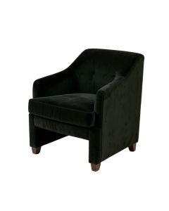 Cohen Velvet Upholstered Side Chair (synthetic illustration; no displayed measurements)