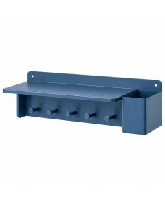 Sage Bend Wall-Mounted Entryway Organizer Shelf - Blue