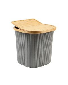 Summit Canyon Laundry Hamper - Gray (synthetic illustration; no displayed measurements)