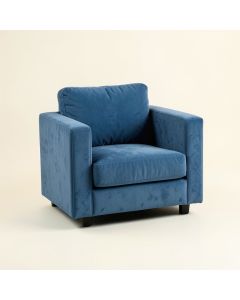 Spruce Falls Upholstered Armchair - Blue (synthetic illustration; no displayed measurements)