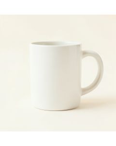 Slate Canyon Ceramic Mug - White (synthetic illustration; no displayed measurements)