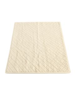 Elm Crossing Bath Mat - Cream (synthetic illustration; no displayed measurements)