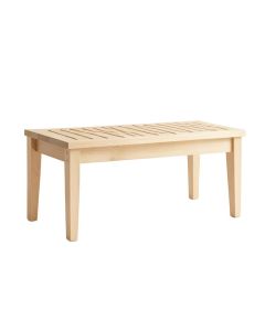 Bay Crest Indoor Bench - Beige (synthetic illustration; no displayed measurements)