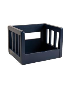 Summit Canyon Empty Furniture-Style Pet Crate - Navy