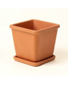 Aspen Dell Empty Planter - Terracotta (synthetic illustration; no displayed measurements)