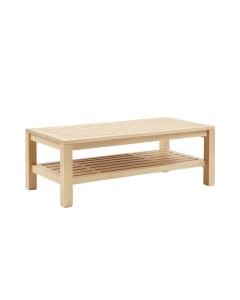 Slate Crest Coffee Table - Beige (synthetic illustration; no displayed measurements)