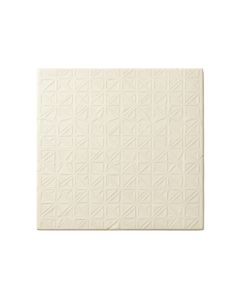 Briar Brook Uninstalled Square Decorative Tile - Cream