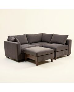 Mcgray 83.07 '' Wide Left Hand Facing Modular Sofa & Chaise (synthetic illustration; no displayed measurements)