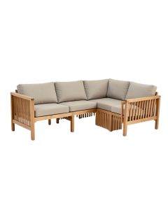 Farnam 5 Piece Teak Sofa Seating Group