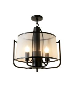 Troutt 9 - Light Lantern Drum Chandelier (synthetic illustration; no displayed measurements)