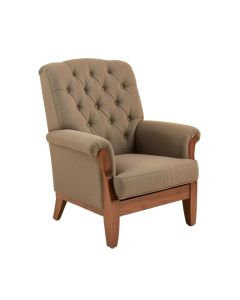 Garren 39.8 '' Wide Tufted Polyester Club Chair (synthetic illustration; no displayed measurements)