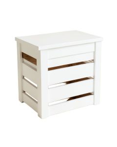 Heath Branch Closed Garden Compost Bin - White