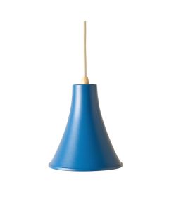 Juniper Branch Pendant Light Suspended From One Plain Cable - Blue