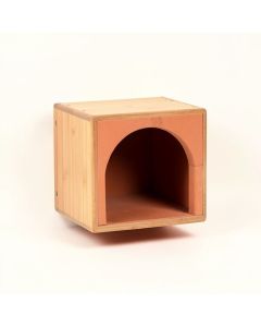 Sage Dale Wall-Mounted Cat Perch - Terracotta (synthetic illustration; no displayed measurements)