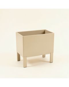 Dawn Brook Empty Raised Planter - Beige (synthetic illustration; no displayed measurements)