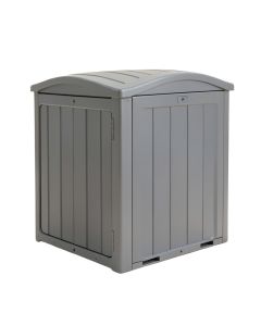 Storagehouse 6 Ft. W X 6 Ft. D Plastic Portable Tool Shed (synthetic illustration; no displayed measurements)
