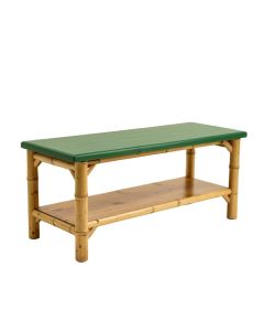 Rowan Crossing Indoor Bench - Green (synthetic illustration; no displayed measurements)