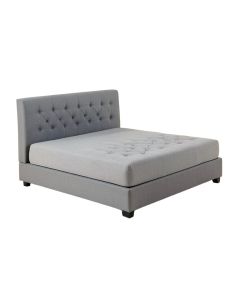 Echoe Twin Tufted Upholstered Platform Bed (synthetic illustration; no displayed measurements)