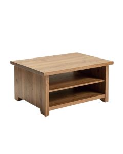 Neddy Solid Wood Coffee Table With Storage (synthetic illustration; no displayed measurements)