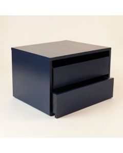 Fern Branch Small-Parts Storage Drawer Cabinet - Navy (synthetic illustration; no displayed measurements)
