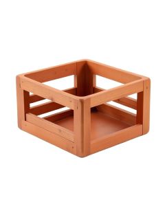 Hill Field Empty Furniture-Style Pet Crate - Terracotta (synthetic illustration; no displayed measurements)