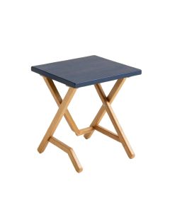 Glen Branch Compact Balcony Table - Navy (synthetic illustration; no displayed measurements)