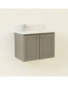 Rosie Cabinet 13 '' Wall-Mounted Single Bathroom Vanity (synthetic illustration; no displayed measurements)