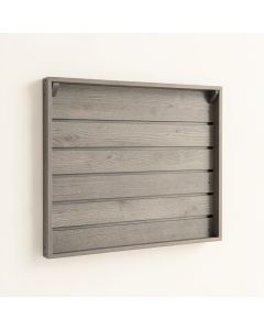 Stone Branch Empty Wall-Mounted Tool Organizer Panel - Gray (synthetic illustration; no displayed measurements)