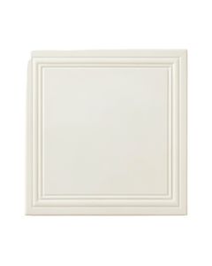 Spruce Arc Uninstalled Square Decorative Tile - White
