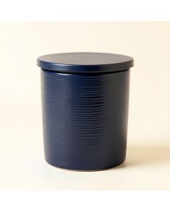 Ridge Brook Storage Canister With Lid - Navy (synthetic illustration; no displayed measurements)