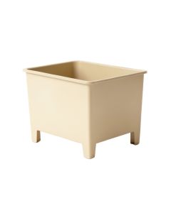 Laurel Canyon Empty Raised Planter - Beige