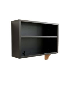 Harbor Bend Wall-Mounted Entryway Organizer Shelf - Black