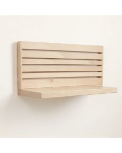 Birch Brook Wall-Mounted Entryway Organizer Shelf - Beige (synthetic illustration; no displayed measurements)