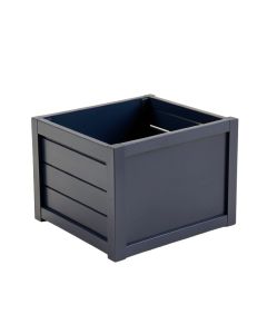 Slate Dell Empty Furniture-Style Litter Enclosure - Navy (synthetic illustration; no displayed measurements)
