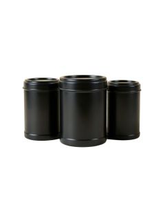 Otto 3 Piece Coffee , Tea & Sugar Jar Set