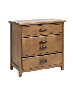 Pinehurst 3 Drawer Chest (synthetic illustration; no displayed measurements)