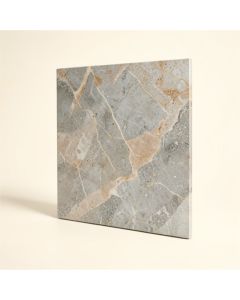 Palisandro Pol Marble Mosaic Tile In Gray/Beige (synthetic illustration; no displayed measurements)