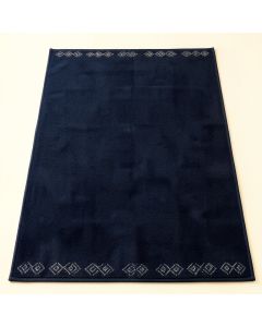 Cedar Brook Rectangular Area Rug - Navy (synthetic illustration; no displayed measurements)