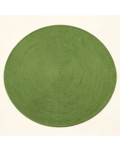 Meadow Crest Round Area Rug - Green (synthetic illustration; no displayed measurements)