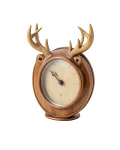 Whitetail Deer 14 '' Indoor/Outdoor Thermometer Wall Clock