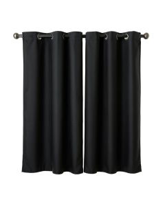 Allegory Abstract Blackout Thermal Grommet Single Curtain Panel